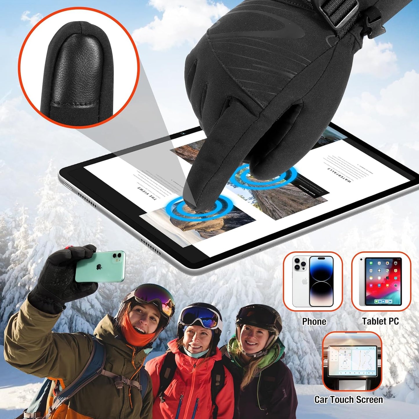 Rebolet | HEATGRIP - Beheizbare Winter Handschuhe
