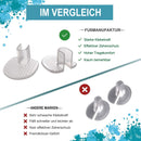 ORTHOPEO® Zehenschutz für Flip Flops & Sandalen & mehr I Flip Flop Zehenschutz I Zehentrenner Pads I Gel-Pads für Zehentrenner I Zehensteg-Polster aus hautfreundlichem Silikon I 4er-Set