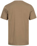 Nitras Motion TEX Light Arbeits-T-Shirt - Kurzarm-Hemd aus 100% Baumwolle - für die Arbeit - Beige - XL