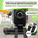 Tretmann Pedaltrainer PRO Set - extra Leise & gelenkschonend - ink. Befestigungsband -DEKRA Geprüft- Beintrainer für Senioren Heimtrainer Mini Bike