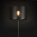 lux.pro Stehleuchte 'Arensburg' 153cm Stehlampe Standleuchte Stand Lampe Metall Schwarz 1x E27 60W