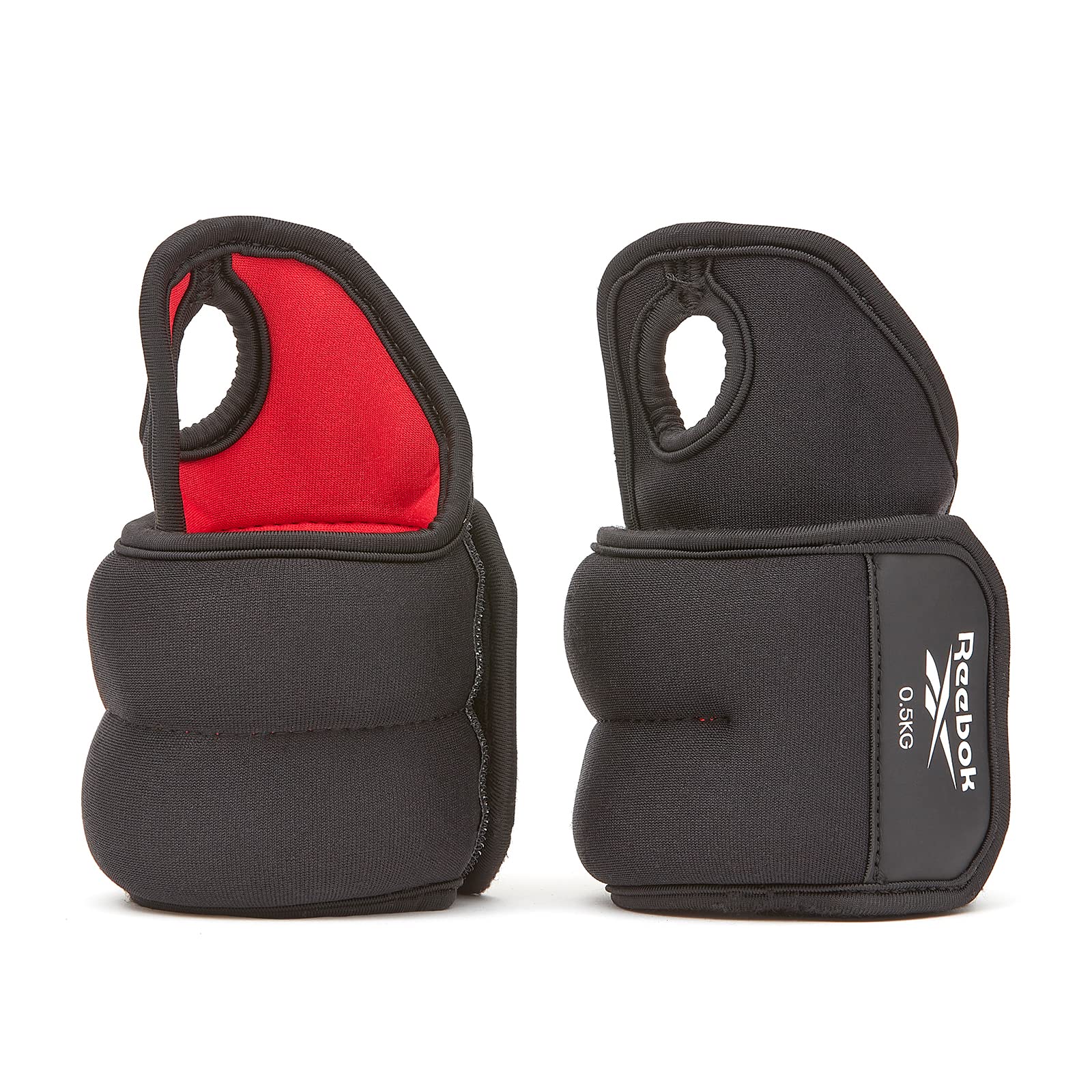 Reebok Unisex Handgelenk-gewichte - 0.5kg Handgelenk Gewichte 0 5Kg, Schwarz, 0.5 KG EU