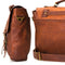 Leabags Leder Aktentasche Herren & Damen I Echtleder Laptoptasche bis 15 Zoll I Umhängetasche mit Schultergurt I Schultertasche I Messenger Bag I Arbeitstasche I Lehrertasche I Vintage Cognac