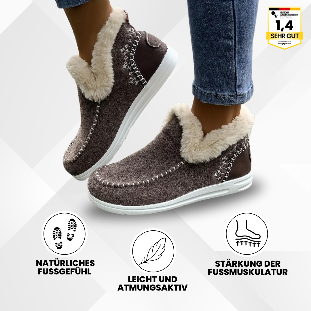 Rebolet | OrthoComfy - ergonomischer schmerzlindernder Komfortschuh - Plüschgefüttert