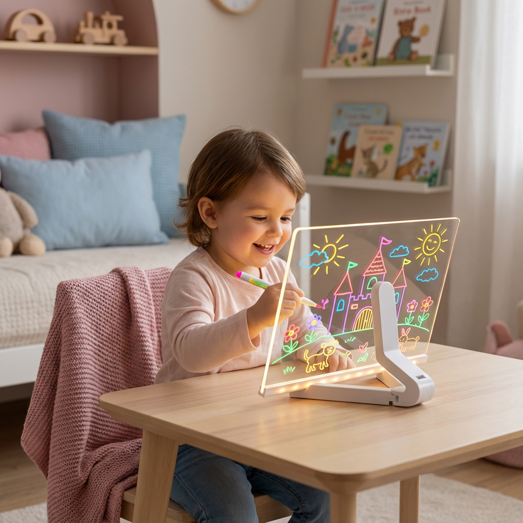 Rebolet | LED Leuchtendes Zeichenbrett für Kinder