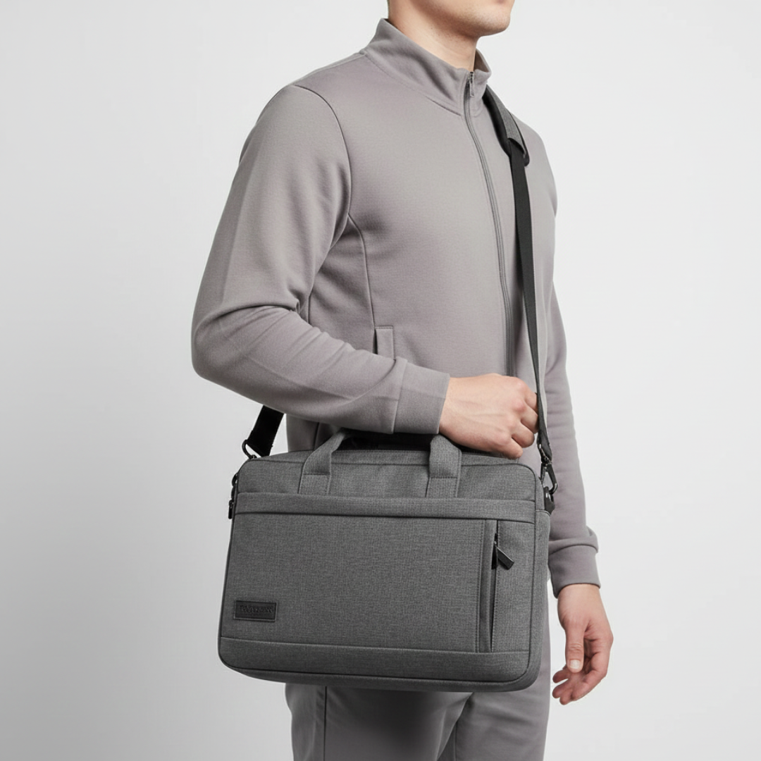 Canvas Laptop-Aktentasche