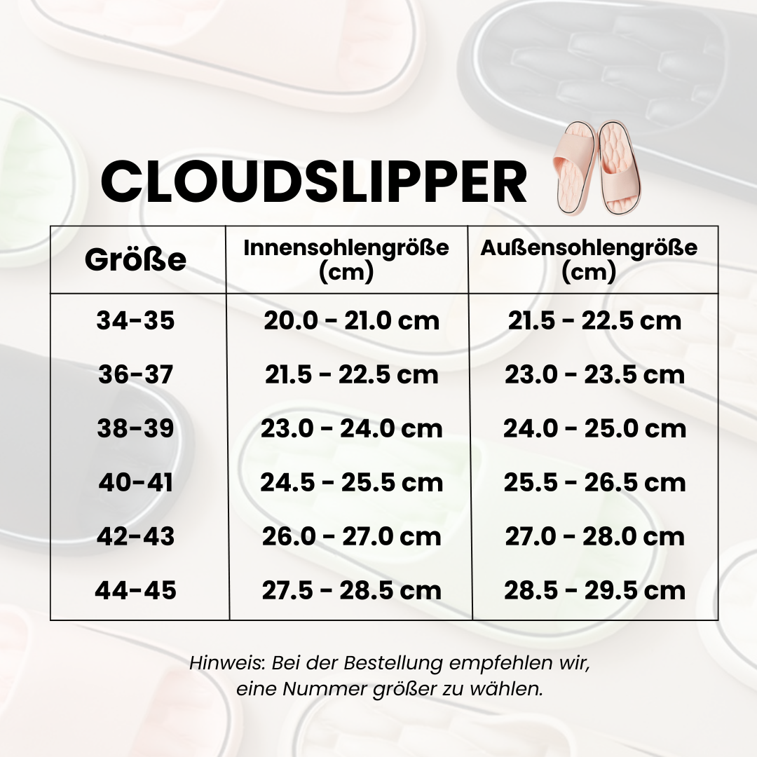 Rebolet | Cloudslipper - Orthopädische Slipper für maximalen Komfort