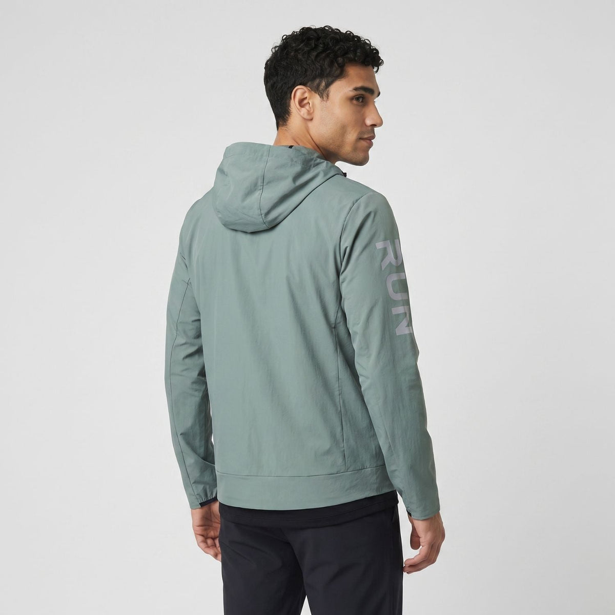 Herren Laufjacke leicht – packbar, winddicht, wasserabweisend