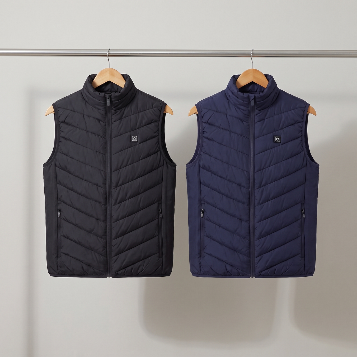 Heizweste USB-betrieben – Bodywarmer mit vier Heizzonen zum Wandern