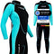 T´SUITS Neoprenanzug Damen [3mm, Lang, 4-Elements] | Tauchen, Schwimmen, Surfen, Kiten, Wasserski, Rafting - Jetzt Größe Wählen (XL, Damen Schwarz/Aquamarine)