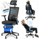 VALKENSTOL M3 Pro Bürostuhl Ergonomisch Schwarz – Schreibtischstuhl Bürostühle Ergonomischer Bürostuhl Drehstuhl Office Chair Ergonomic