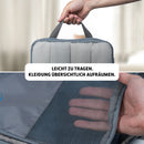 Obics 5-teilige Compression Packtaschen Set inkl. Schuhbeutel für Reise, Koffer & Rucksack - Packing Cubes Packwürfel - Reise-Organizer für Kleidung & Schuhe - Travel Kleidertaschen Kofferorganizer