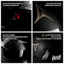 WESTT Torque Motorrad Integralhelm I Motorradhelm schwarz matt I Motorrad Klapphelm I stoßfester Motorradhelm I Integralhelm Herren & Damen I Roller Helm I ECE Zertifiziert I Größe S