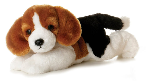 Aurora World 31185 - Mini Flopsie - Homer Beagle, 20.5 cm