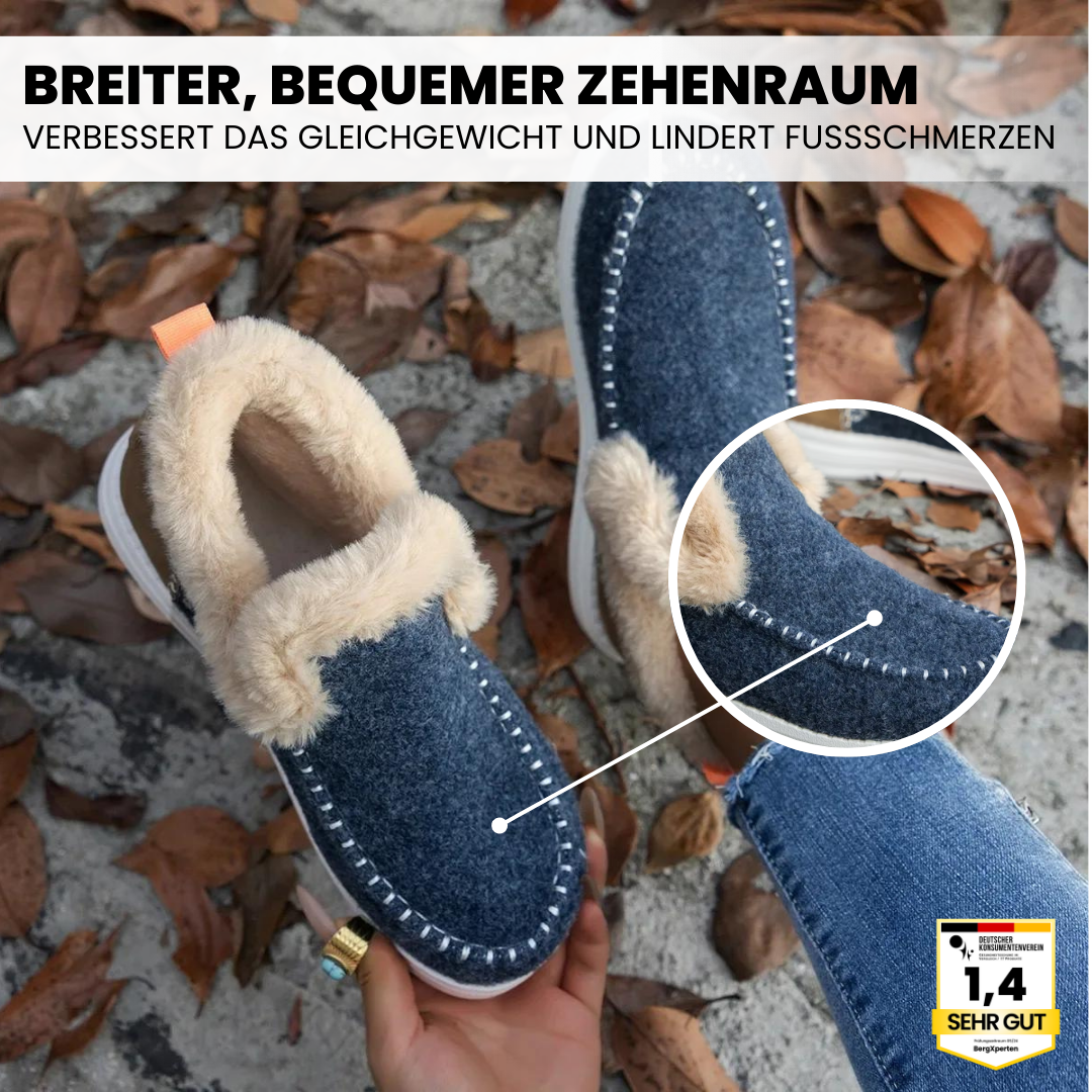Rebolet | OrthoComfy - ergonomischer schmerzlindernder Komfortschuh - Plüschgefüttert
