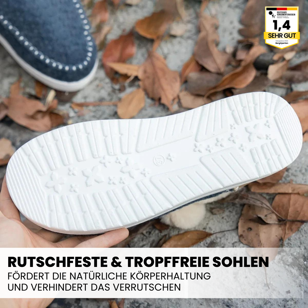 Rebolet | OrthoComfy - ergonomischer schmerzlindernder Komfortschuh - Plüschgefüttert