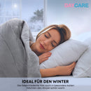 DayCare Gewichtsdecke/Therapiedecke mit Bezug 9kg 135x200cm Beugt Schlafstörungen vor und sorgt für einen intensiveren & erholsameren Schlaf/Weighted Blanket