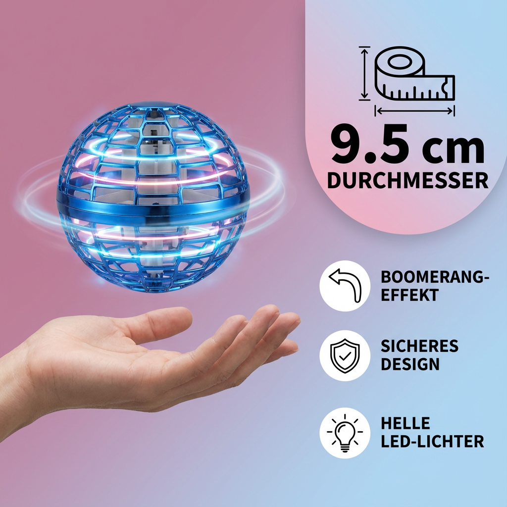 Rebolet | Schwebender Spielball Interaktives Kinderspielzeug