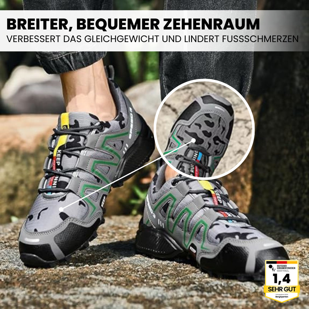 Rebolet | OrthoTrekking Max - Orthopädische schmerzlindernde Wanderschuhe