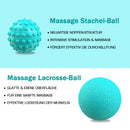 FUßFREUND Premium Fußmassagegerät [3er Set] I Verbessertes Konzept 2023 I Fußmassage Roller I Igelball Massage Ball Fußroller zur Stressreduzierung und Entspannung