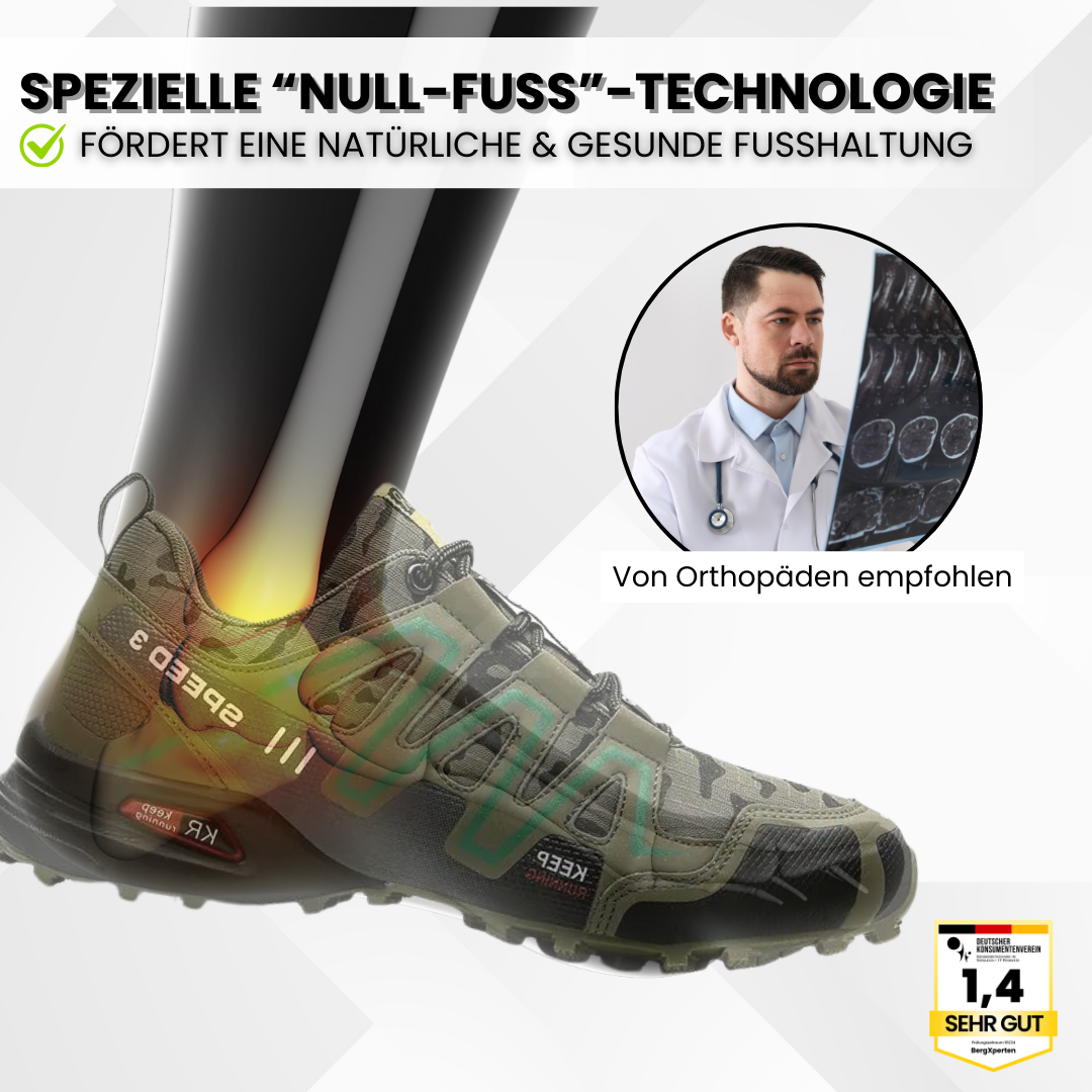 Rebolet | OrthoTrekking Max - Orthopädische schmerzlindernde Wanderschuhe