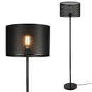 lux.pro Stehleuchte 'Arensburg' 153cm Stehlampe Standleuchte Stand Lampe Metall Schwarz 1x E27 60W