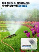 STONE REEF Rasensprenger [9-251m2] zur Gartenbewässerung - 20 Düsen, Sprenger zur Bewässerung, Sprinkler für Rasen & Flächen, Sprinkleranlage senkbar