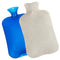 Einführungsangebot! KUFL XXL 3L Wärmflasche mit Bezug gegen Menstruationsbeschwerden, Rückenschmerzen, Kälte und Magenschmerzen Wärmeflasche für Erwachsene (Creme, 3L)