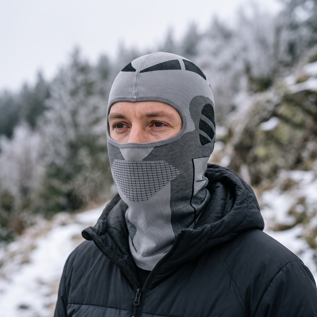 Thermo-Balaclava – atmungsaktives Mundpaneel für Wandern und Radfahren