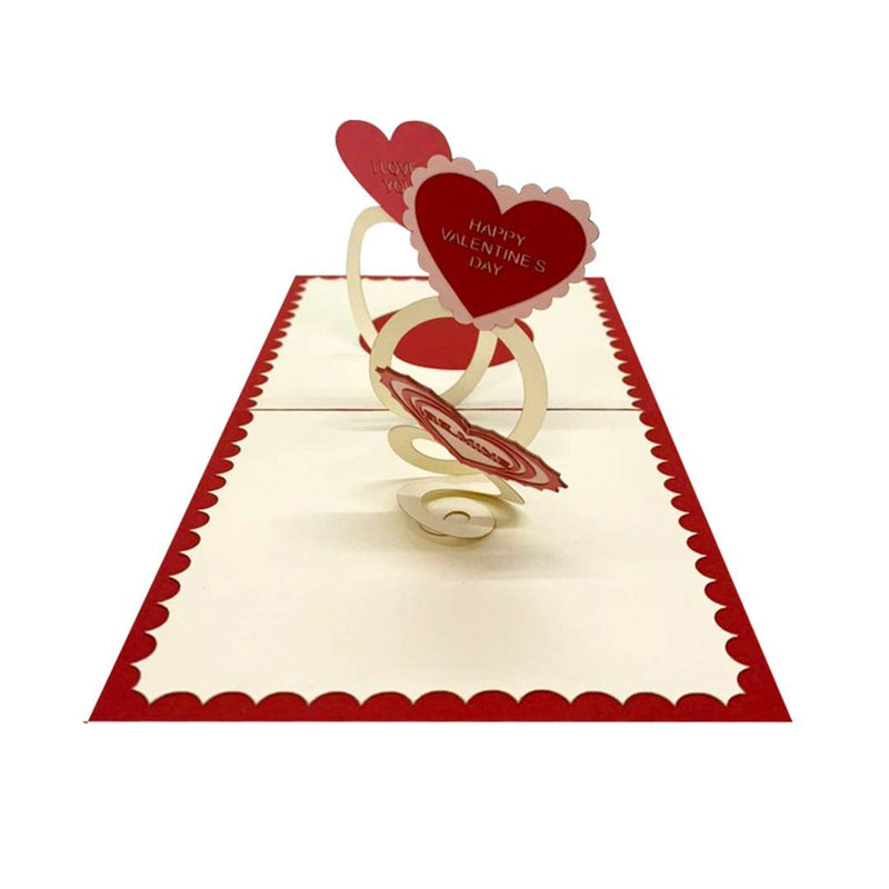 Be My Valentines karte Valentinstagskarte Geschenk pop up 3D karte liebe Romantische Liebeskarte zu Hochzeitstag Geburtstagskarte Glückwunschkarte Verlobung Liebeserklaerung