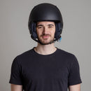 WESTT Rover Jet-Helm I Ersatzvisier I Visier für Motorradhelm I Helm-Visier I Motorrad-Visier I Retro-Helm I Mopedhelm I Roller-Helm I ECE zertifiziert I Einheitsgröße für das Model W-009