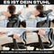 VALKENSTOL M5 Ergonomischer Bürostuhl 150 kg [Höhenverstellbare Rückenlehne, Einstellbare Sitztiefe, Formschaumsitz] Chefsessel Bürostuhl Ergonomisch Ergonomic Office Chair Bürostühle PC Stuhl