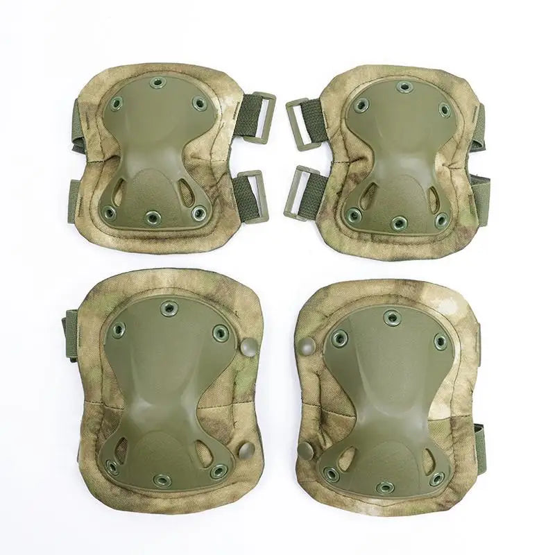 Unisex Tactical Knie- & Ellbogenschoner – Camo-Schutzausrüstung