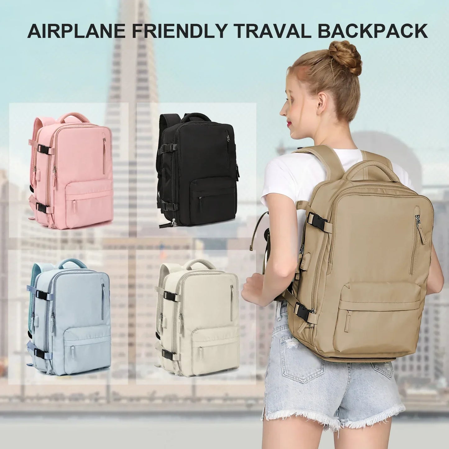 Rebolet | Großer Kapazität Geschäftsreise-Rucksack