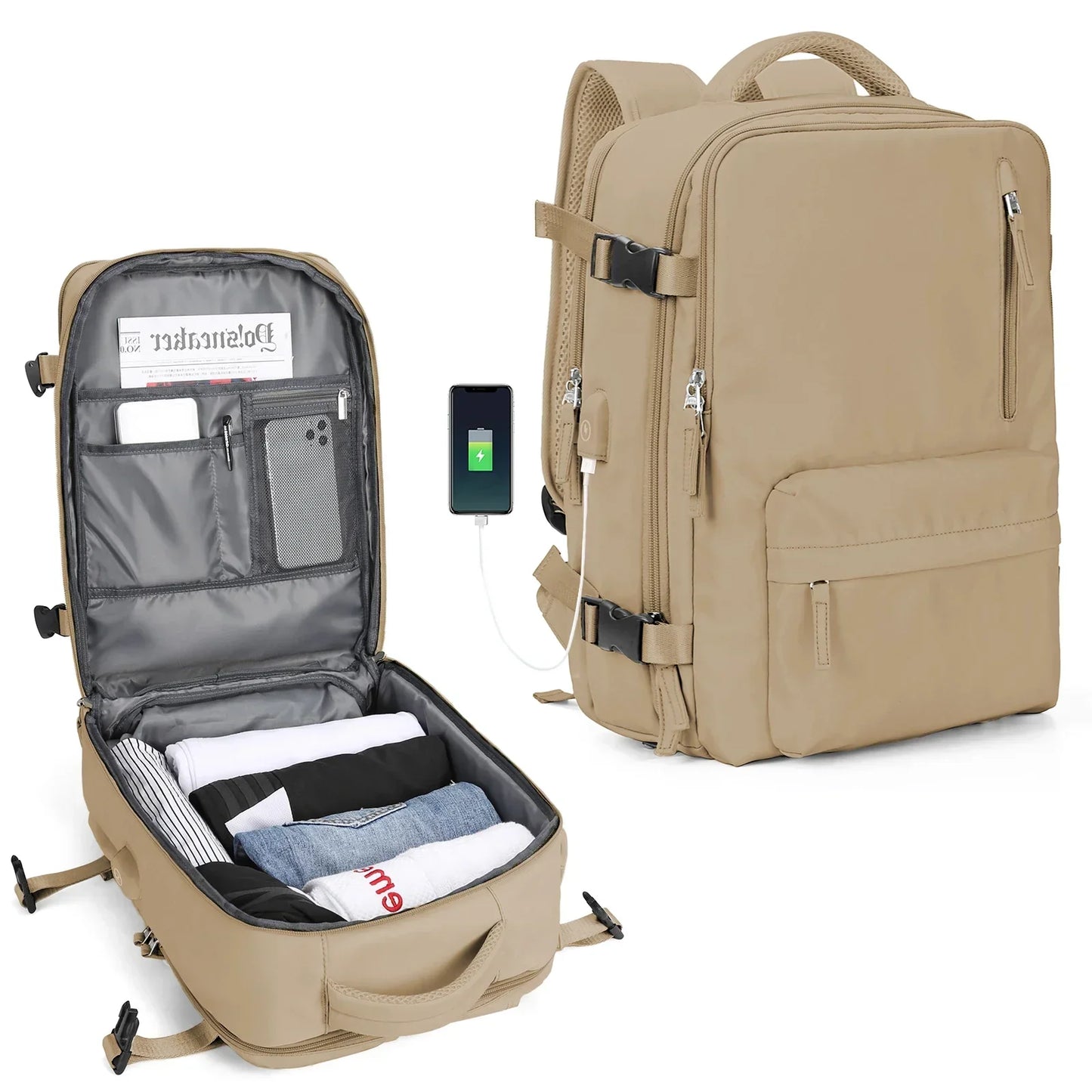 Rebolet | Großer Kapazität Geschäftsreise-Rucksack