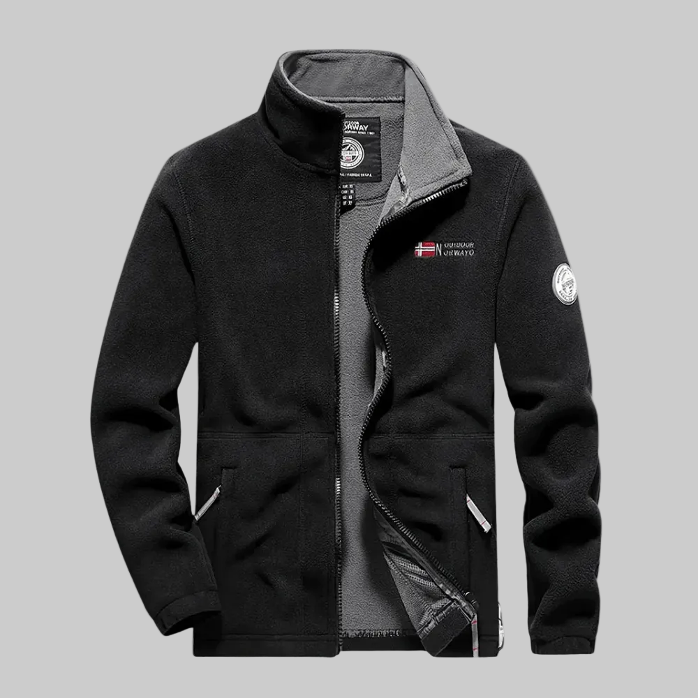 Leichte Thermo-Fleecejacke – atmungsaktiver Midlayer
