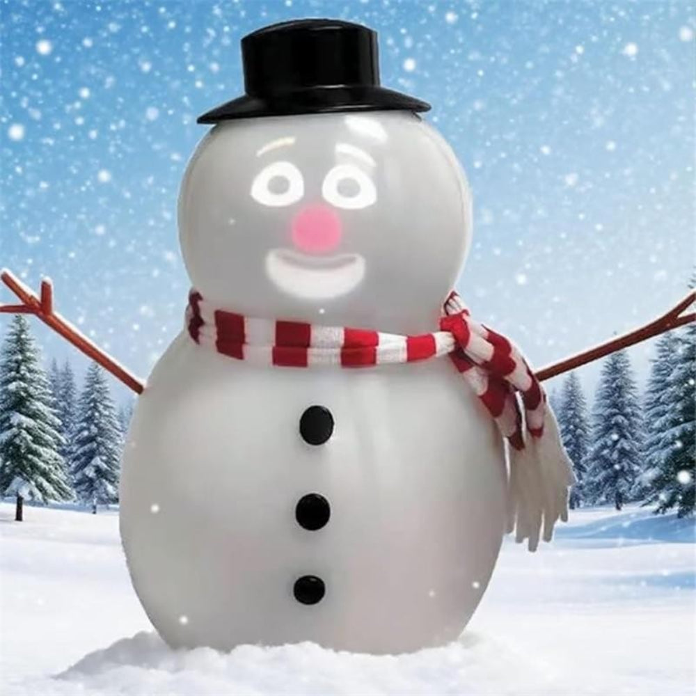 Animierter Schneemann Deko-Lichtprojektor, Geschenk & Display
