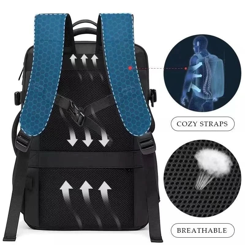 Rebolet | Ästhetischer Business-Rucksack mit großem Stauraum & Laptopfach