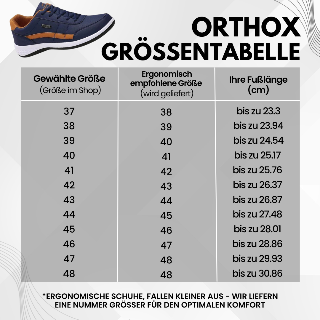 Rebolet | OrthoX Komfort Alltagsschuhe – Ergonomisch, rutschfest & bequem