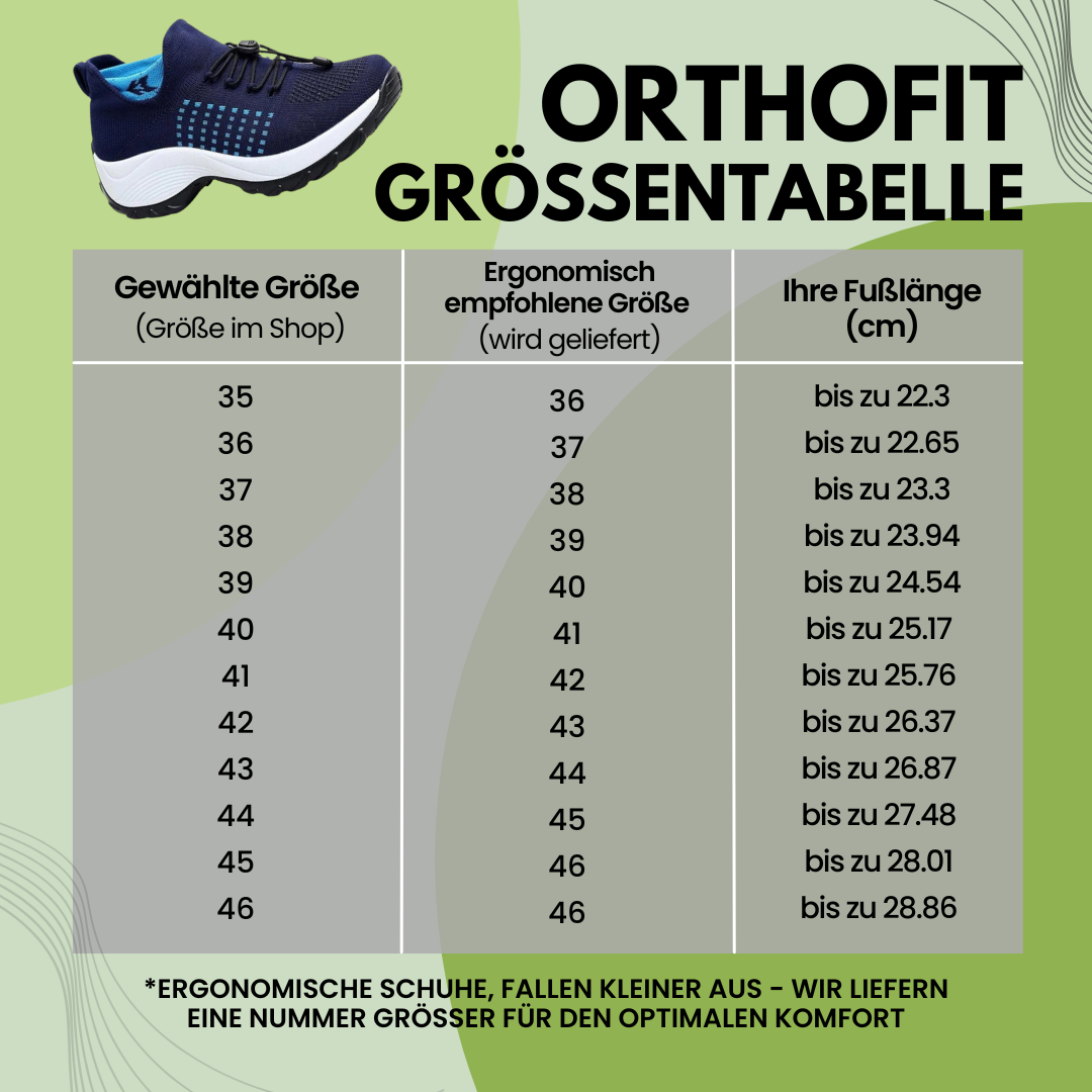 Rebolet | Orthofit - ergonomische schmerzlindernde Komfort-Schuhe für Damen