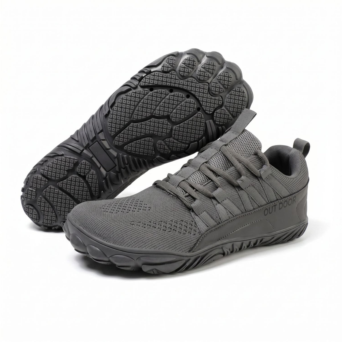 Barfuß-Gehschuhe Weit – atmungsaktiv mit griffiger Außensohle