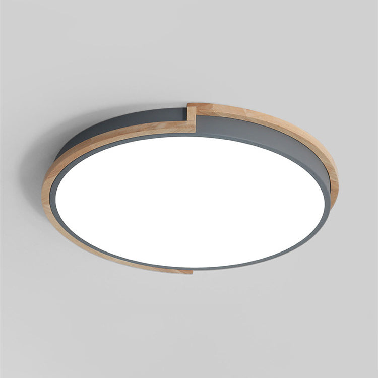 Rebolet| Nordic LED-Deckenleuchte mit Holzrahmen