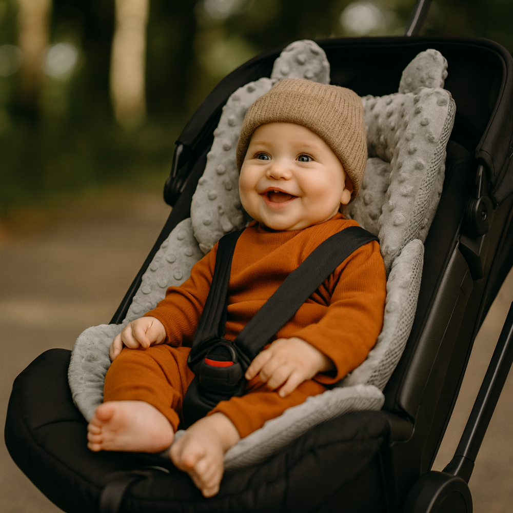 Kinderwagen Sitzpolster, weich, atmungsaktiv, Liner für Babysitz