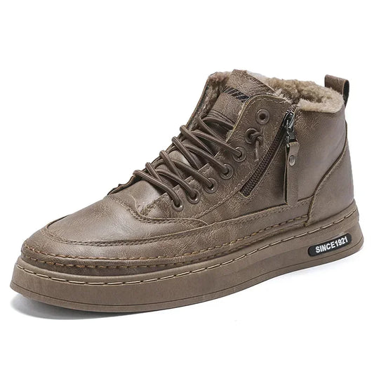 Rebolet | Nordtrek – Herren Schneestiefel mit warmem Baumwollfutter und Anti-Rutsch-Sohle