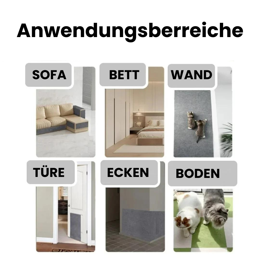 Rebolet | Pawver – kratzschutz für möbel transparent & robust – für katzenhaushalte