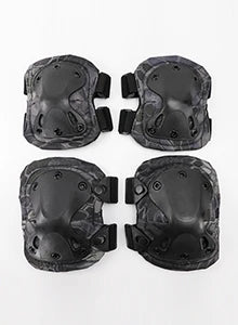 Unisex Tactical Knie- & Ellbogenschoner – Camo-Schutzausrüstung