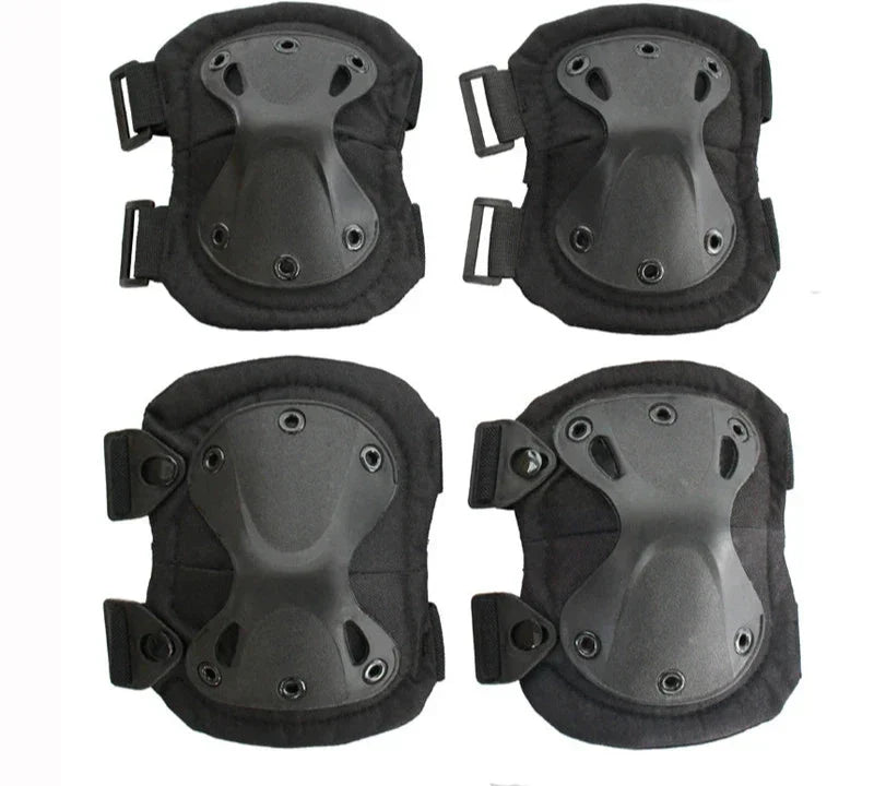 Unisex Tactical Knie- & Ellbogenschoner – Camo-Schutzausrüstung