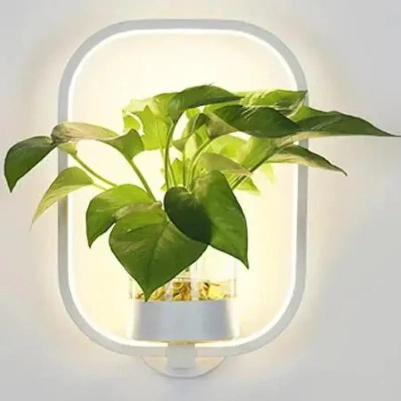 Rebolet| Botanische Wandleuchte mit Pflanze | Stilvolle Wandbeleuchtung