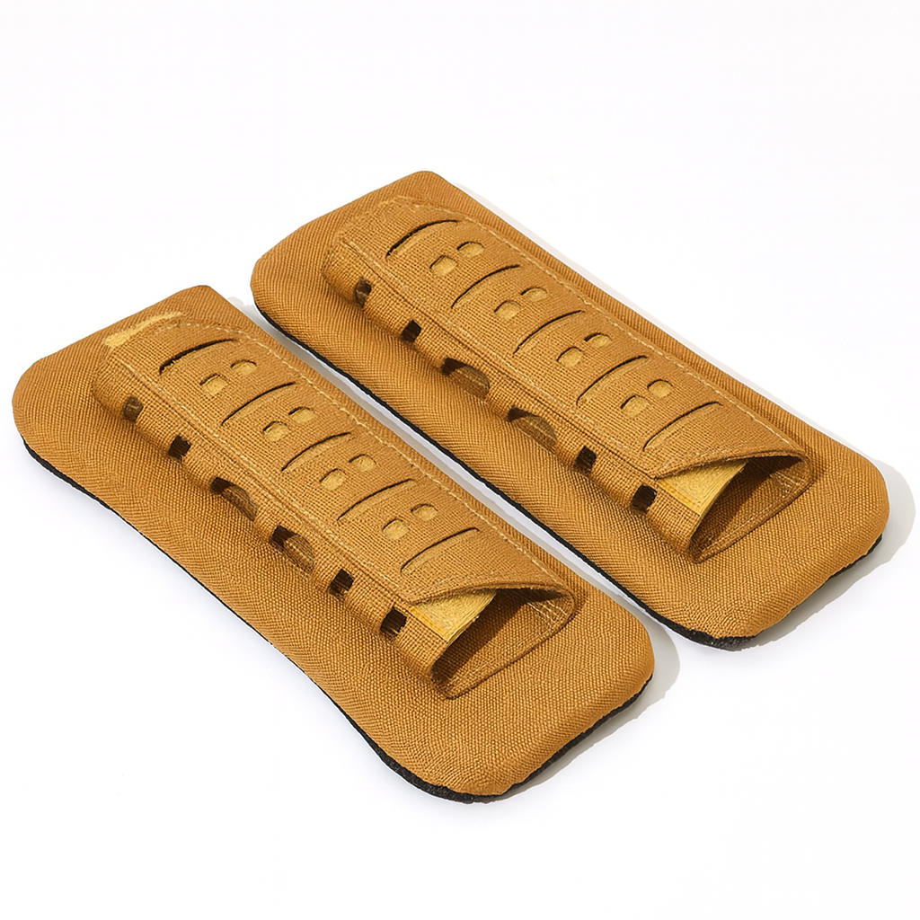 Tactical-Schultergurtpolster für Rucksäcke & Westen – 2er-Set