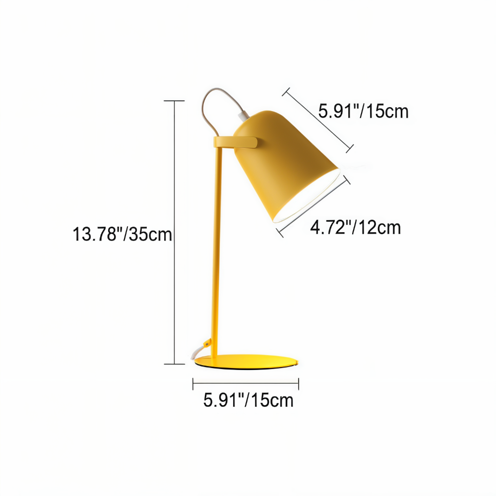 Rebolet | Moderne Design Rotierende Tischlampe - Augenfreundliche Beleuchtungslösung